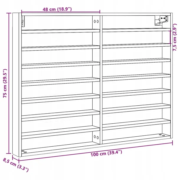 witryna-dab-sonoma-100x85x75-cm-material-dre-kod-producenta-847935