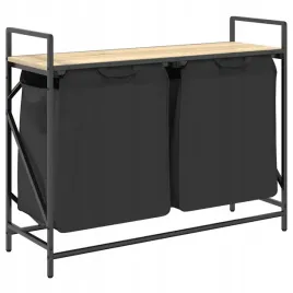 kosz-na-pranie-2-przegrody-z-polka-dab-sonoma