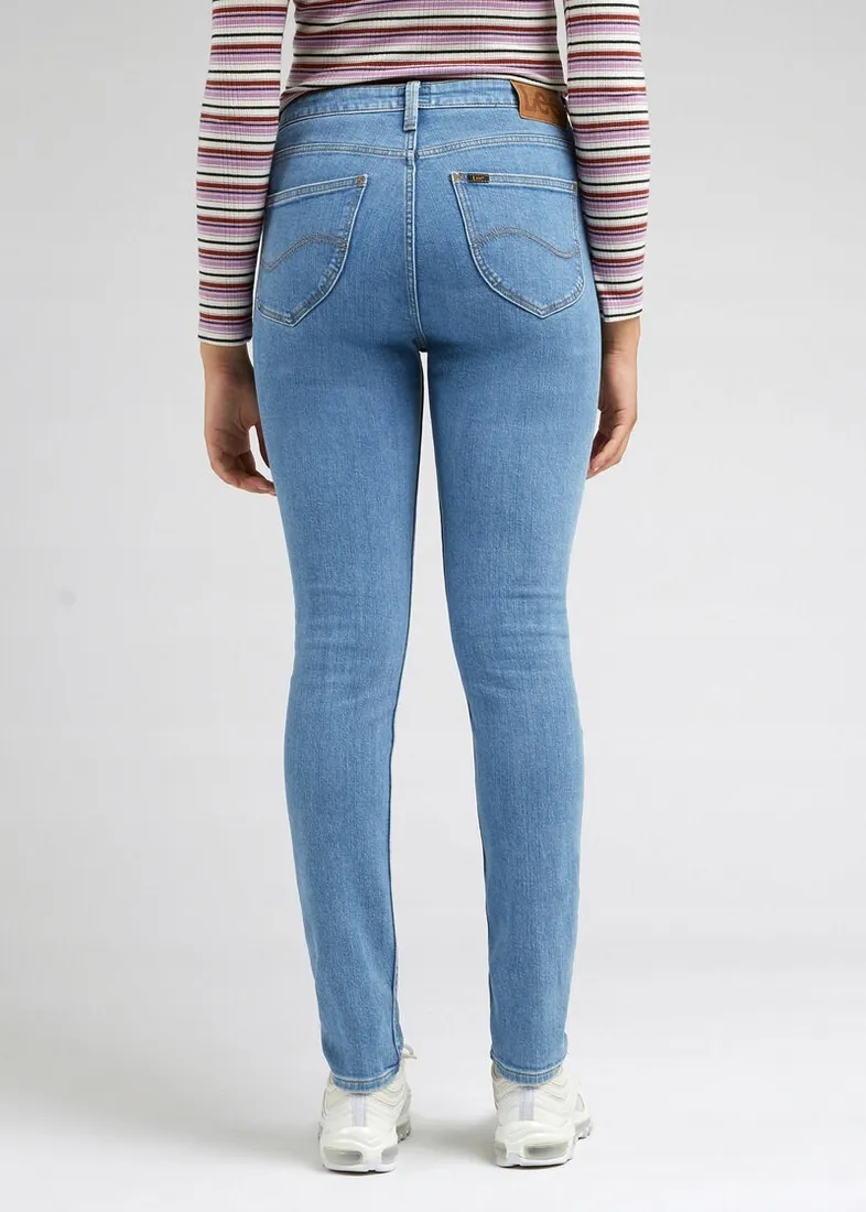 LEE SCARLETT HIGH W27 L29 Damskie spodnie jeansy dżinsy