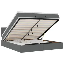 lozko-ottoman-z-materacem-i-led-ciemnoszary-1