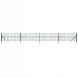 ogrodzenie-z-siatki-z-kotwami-zielone-1x10-m
