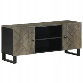 szafka-pod-telewizor-czarna-105x33x46-cm-lite-drewno-mango