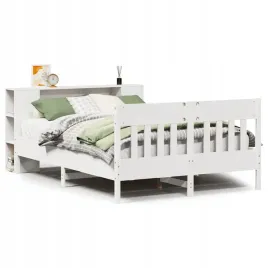 lozko-z-regalem-bez-materaca-biale-150x200-cm-sosnowe