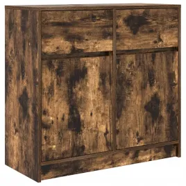 komoda-z-szuflada-dab-wedzony-80x34x76-cm-drewno-klejone