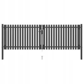 brama-ogrodzeniowa-stalowa-4-x-15-m-antracytowa