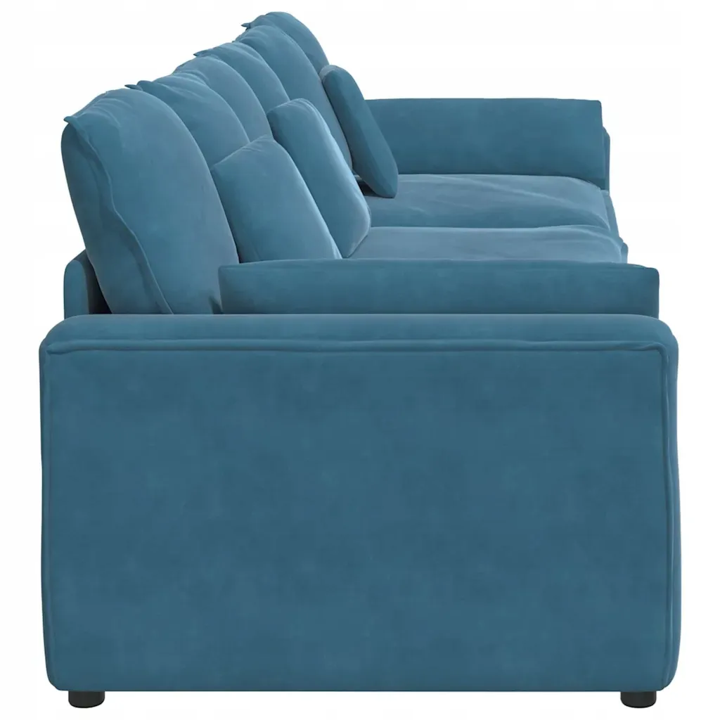 sofa-modulowa-z-poduszkami-niebieska