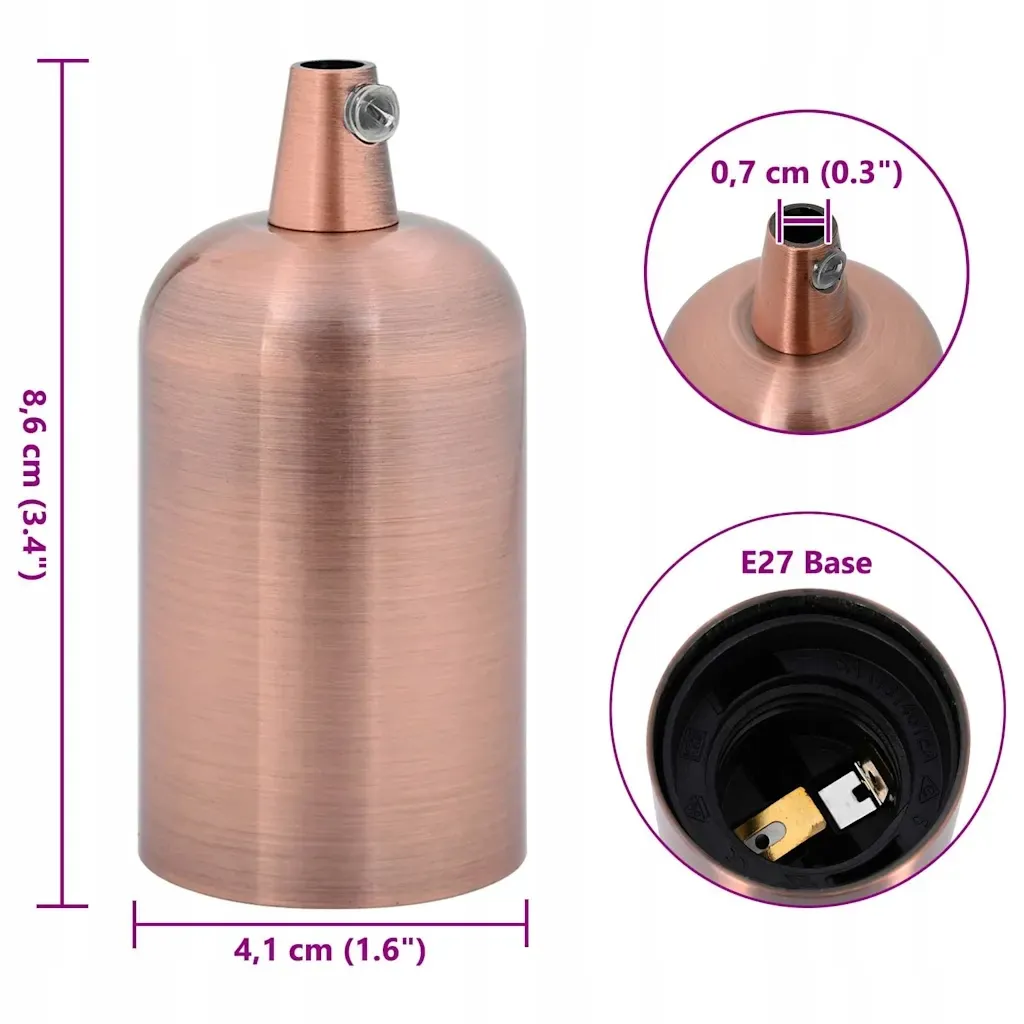 oprawki-do-zarowek-2-szt-czerwony-braz-e27