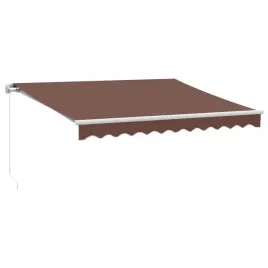 recznie-zwijana-markiza-z-led-brazowa-300x250-cm