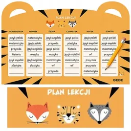 plan-lekcji-a4-bb-friends-boys-interdruk-tygrys-lis-do-szkoly