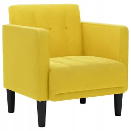 sofa-fotel-z-podlokietnikami-zolty-53-cm-aksamit