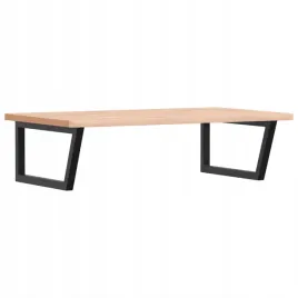 polka-scienna-pod-umywalke-stal-i-lite-drewno-bukowe