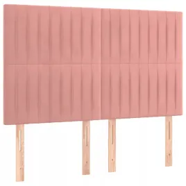 zaglowki-do-lozka-4-szt-rozowy-72x5x78-88-cm-aksamit