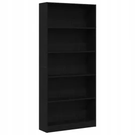 regal-biblioteczny-czarny-dab-80x24x176-cm-drewno-klejone