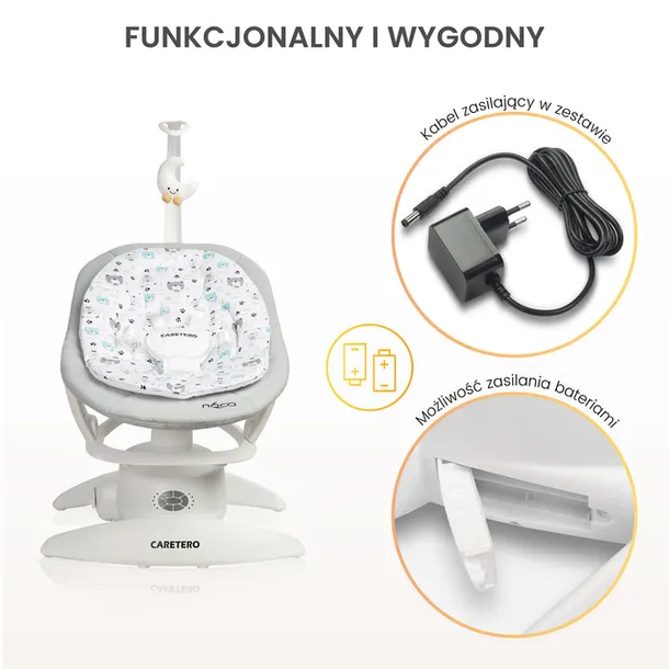 bujaczek-noco-grey-stan-nowy-waga-dziecka-0-9-kg