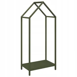 stojak-na-drewno-opalowe-oliwkowo-zielony-40x25x90-cm