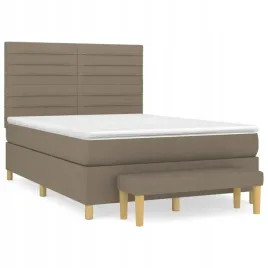 lozko-kontynentalne-z-materacem-taupe-tkanina