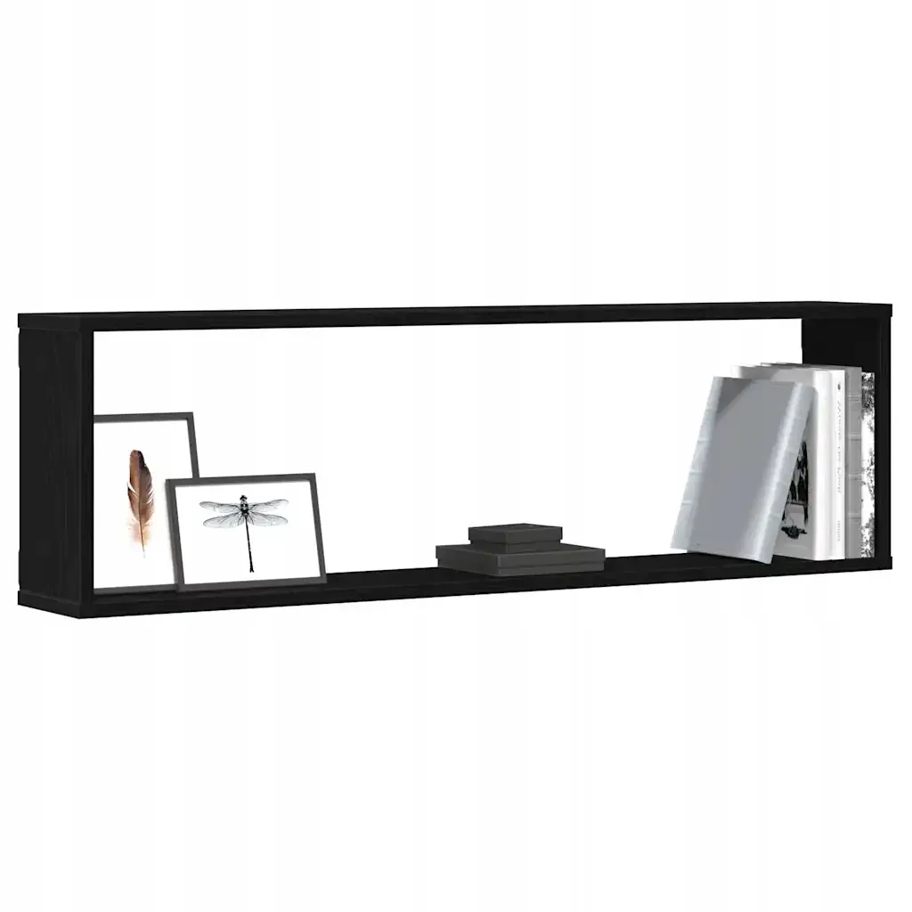 polki-scienne-cube-2-szt-czarny-dab-100x15x30