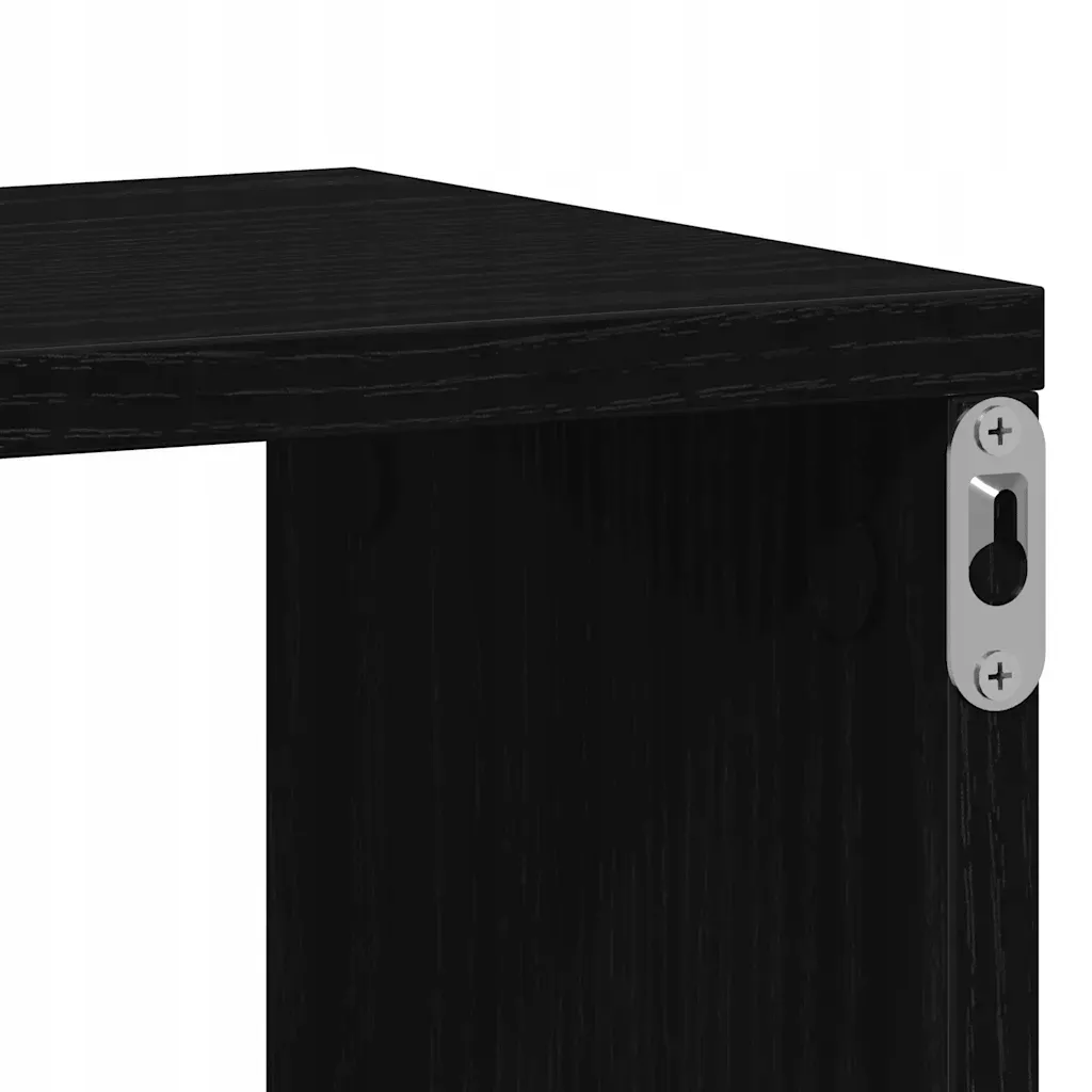 polki-scienne-cube-2-szt-czarny-dab-100x15x30-stan-nowy