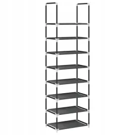 stojak-na-buty-8-poziomowy-czarny-44x28x145-cm