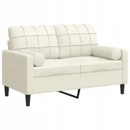2-osobowa-sofa-z-poduszkami-kremowa-120-cm-aksamit
