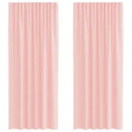 zaslony-woalowe-z-petelkami-2-szt-rozowe-140x225-cm