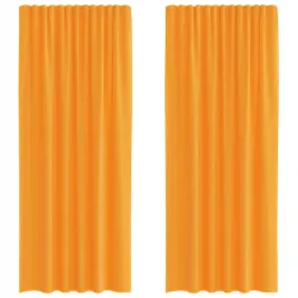 zaslony-woalowe-z-petelkami-2-szt-pomaranczowe-140x245-cm