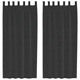 zaslony-woalowe-z-kieszeniami-na-drazek-2-szt-czarne