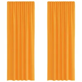 zaslony-woalowe-z-kieszeniami-na-drazek-2-szt-pomaranczowe