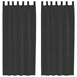 zaslony-woalowe-z-kieszeniami-na-drazek-2-szt-czarne