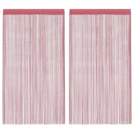 zaslony-sznurkowe-2-szt-rozowe-100x250-cm