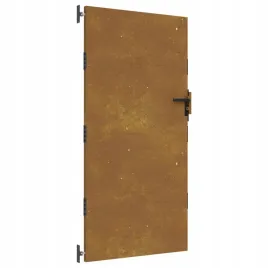 furtka-ogrodowa-85x200-cm-stal-kortenowska