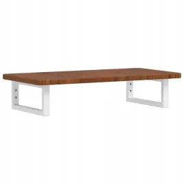 polka-scienna-pod-umywalke-stal-i-lite-drewno-debowe