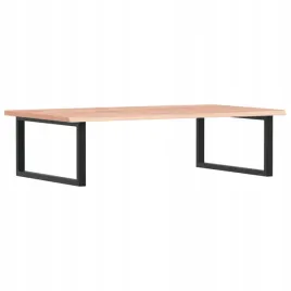 polka-scienna-pod-umywalke-stal-i-lite-drewno-debowe