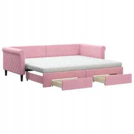 sofa-rozsuwana-z-szufladami-rozowa-90x200-cm-aksamit
