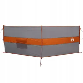 camping-windbreak-szary-i-pomaranczowy-344x120-cm