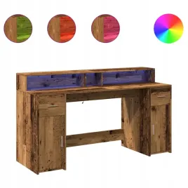 biurko-z-podswietleniem-led-stare-drewno-160x55x91-cm