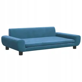 legowisko-dla-psa-niebieskie-100x54x33-cm-aksamitne