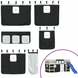 zaslony-do-lozka-na-antresoli-bialo-czarne