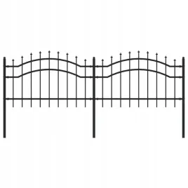 ogrodzenie-z-grotami-czarne-115-cm-malowana-pro
