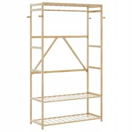 wieszak-na-ubrania-z-polkami-110x40x175-cm-bambusowy