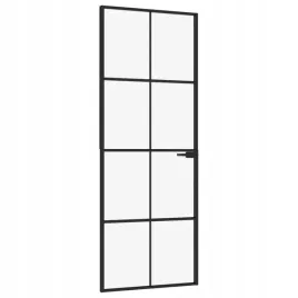 drzwi-wewnetrzne-czarne-76x2015-cm-szklo-i-aluminium