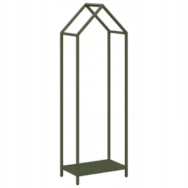 stojak-na-drewno-opalowe-oliwkowy-zielony-40x25x1