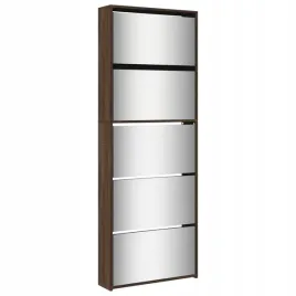 szafka-na-buty-z-lustrem-brazowy-dab-63x17x169