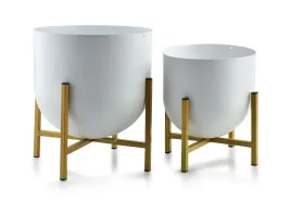 doniczki-biale-na-stojaku-komplet-doniczek-swen-gold
