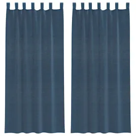 zaslony-woalowe-z-kieszeniami-na-drazek-2-szt-royal-blue