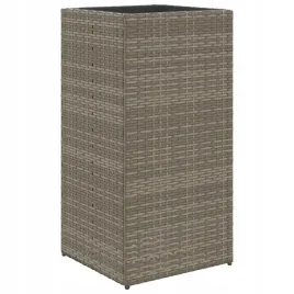 donica-ogrodowa-szara-40x40x80-cm-rattan-pe