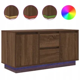 szafka-rtv-z-oswietleniem-led-brazowy-dab-100x41x50-cm