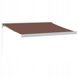 recznie-zwijana-markiza-brazowa-350x250-cm