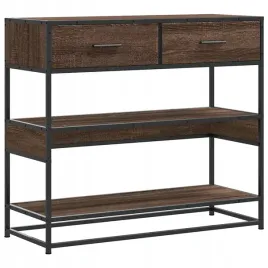 stolik-konsolowy-brazowy-dab-90x35x80-cm