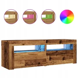 szafka-pod-tv-z-oswietleniem-led-stare-drewno-120x35x40-cm